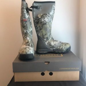Lacrosse 18” alphaburly pro 1600G hunting boots elevated optifade II